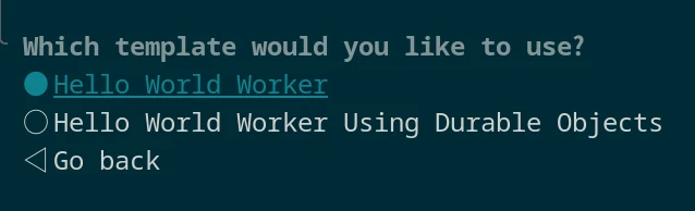 Which template would you like to use?